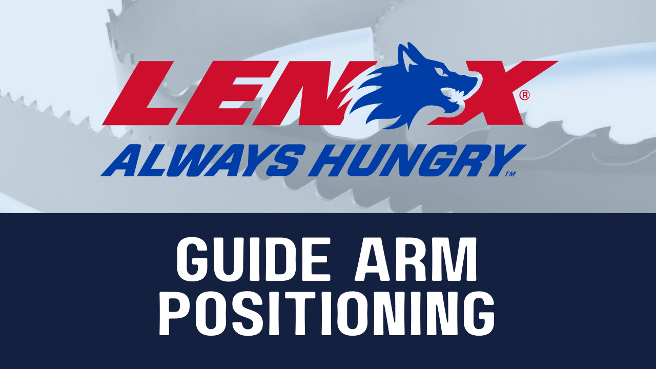 Guide Arm Positioning